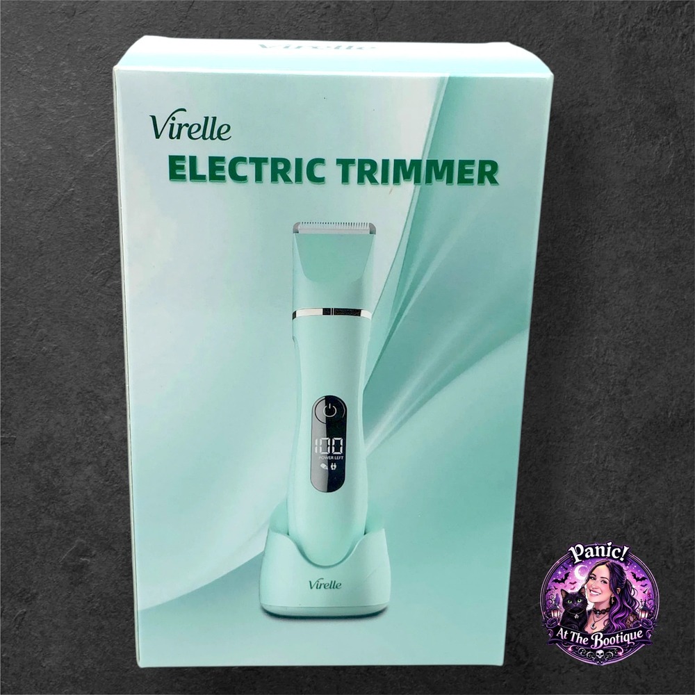 Virelle Electric Trimmer Women Purple Bikini Razor Waterproof LED Self Care NEW